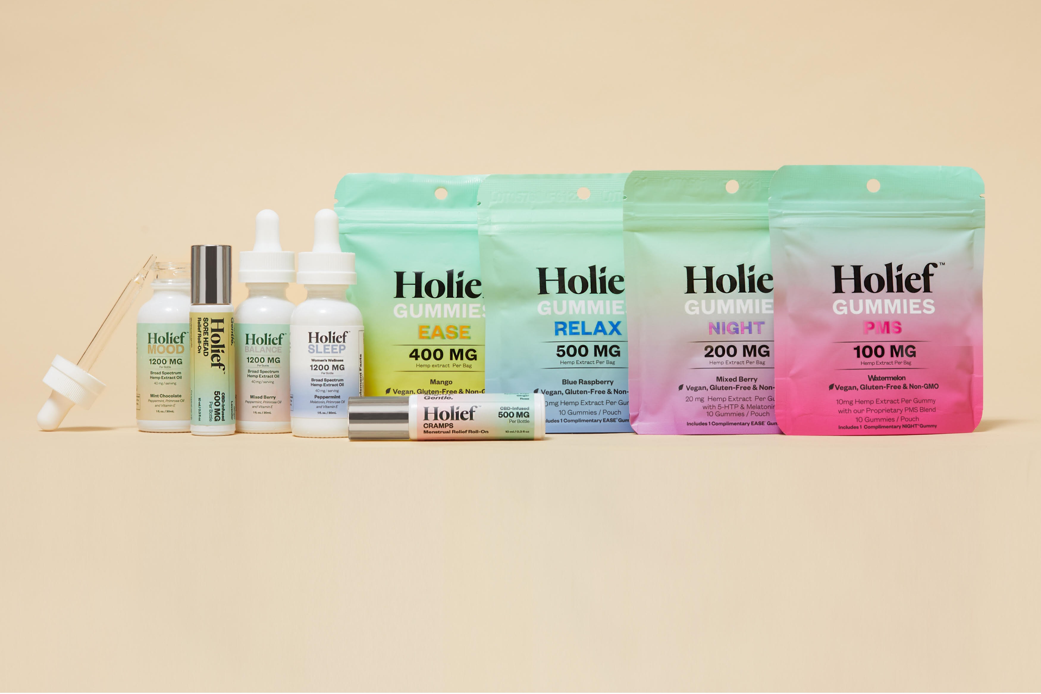 Holief - A holistic approach to health and wellness. (Tinctures, Capsules, Topicals, Gummies) 190