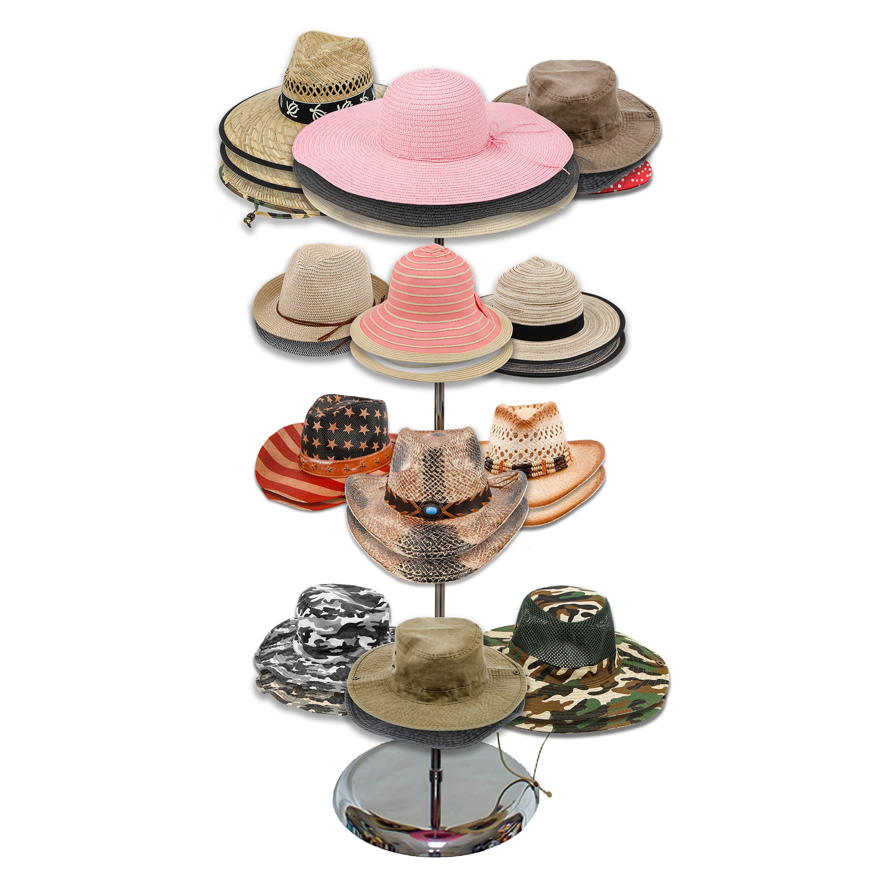 36pc Assorted Cowboy Mens' and Ladies' Hat 736