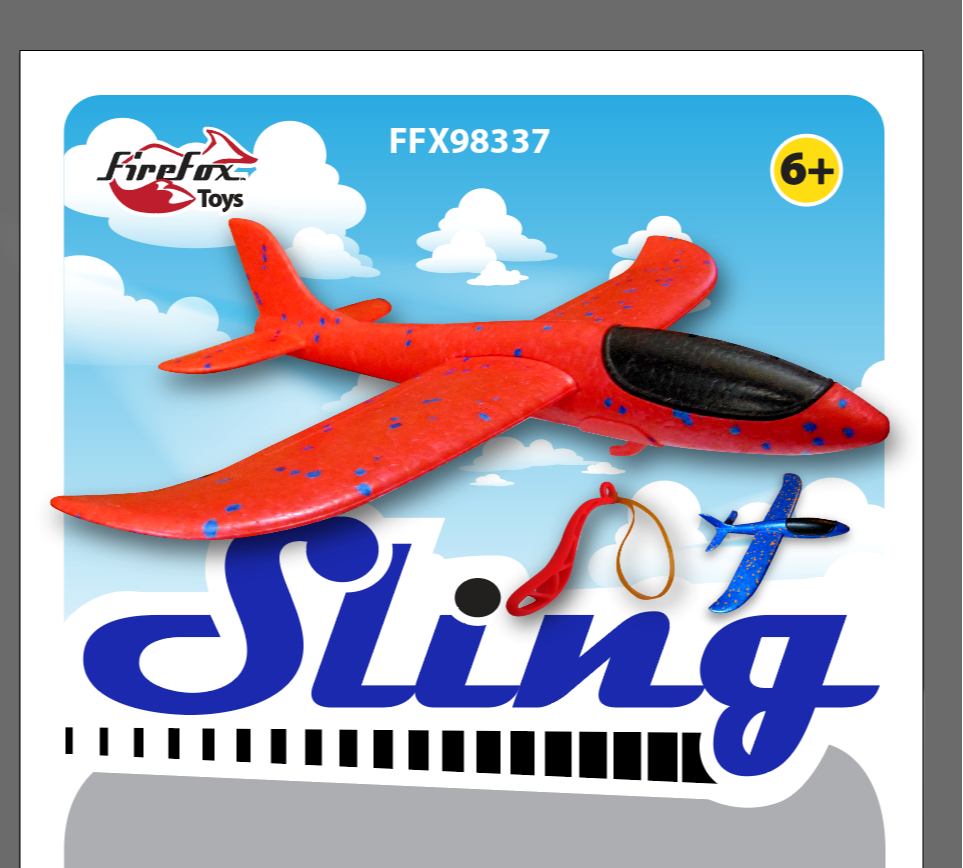 Sling Aeroplane from Firefox Toys 786
